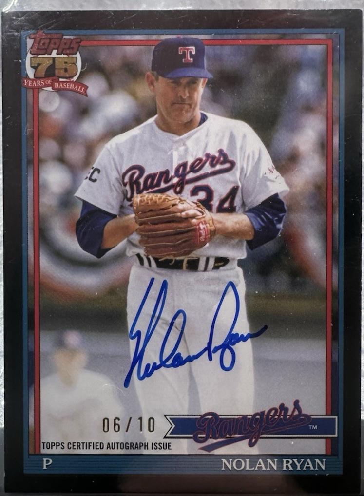 Nolan Ryan [Black] #91A-NR