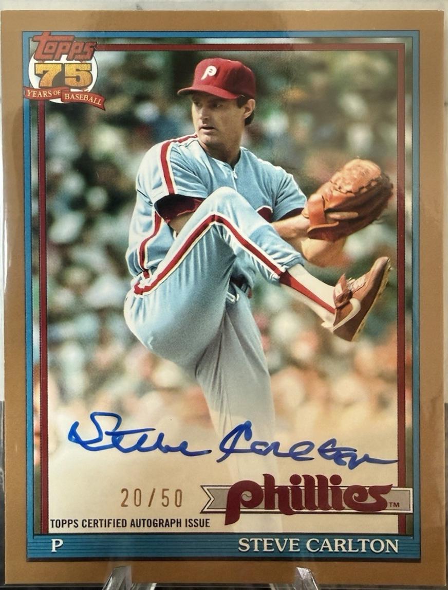 Steve Carlton [Gold] #91A-SC