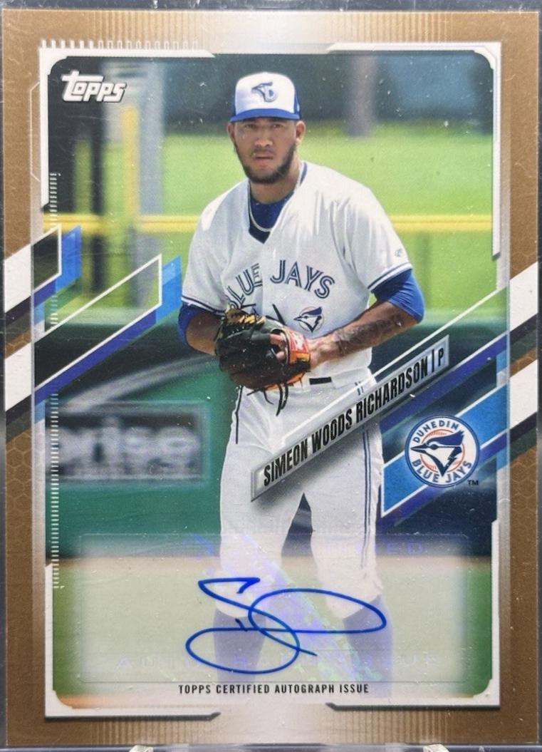Simeon Woods Richardson [Gold Autograph] #PD-68