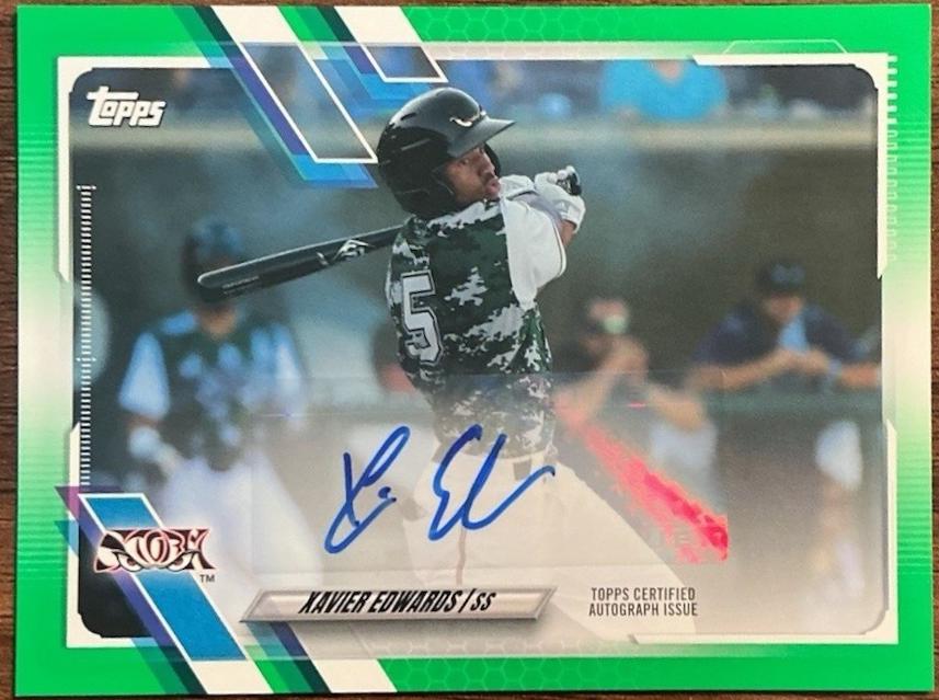 Xavier Edwards [Green Autograph] #PD-34