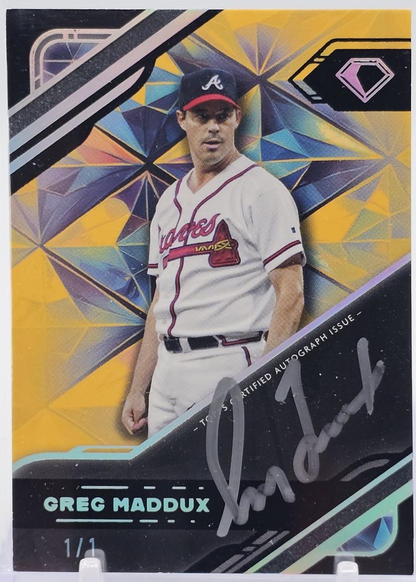 Greg Maddux [Gold Ink Gold] #BPA-GM