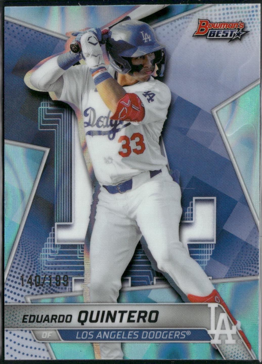 Eduardo Quintero [Aqua Lava Refractor] #TP-29