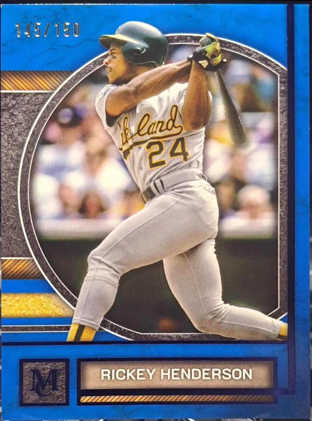 Rickey Henderson [Sapphire] #70
