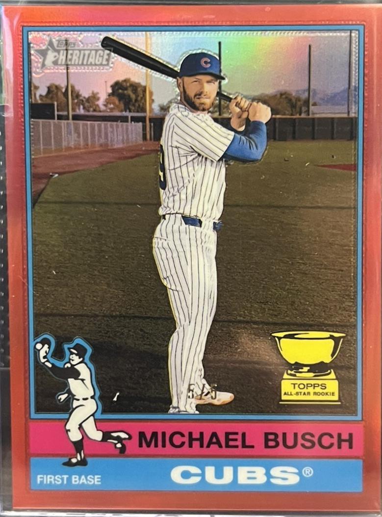 Michael Busch [Red Chrome] #684
