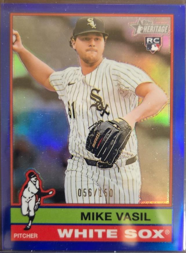 Mike Vasil [Blue Chrome] #507