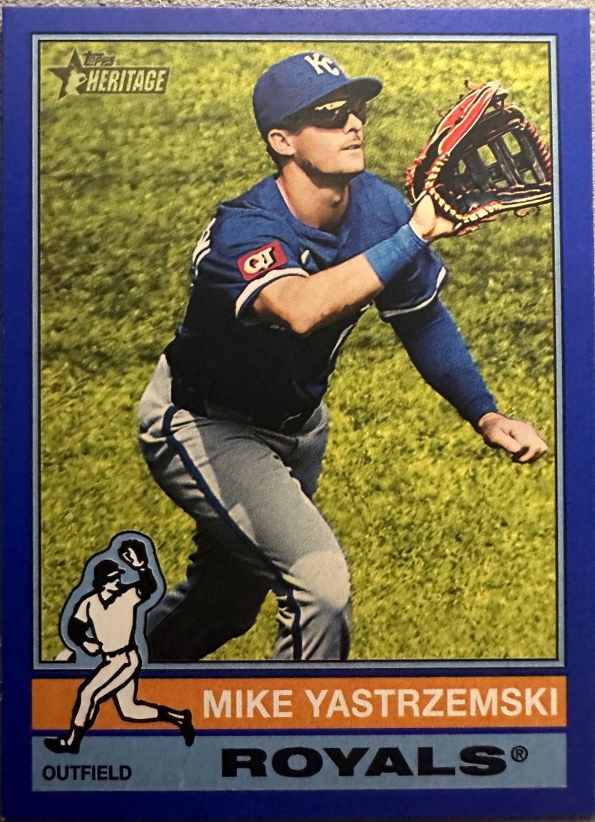 Mike Yastrzemski [Dark Blue] #696