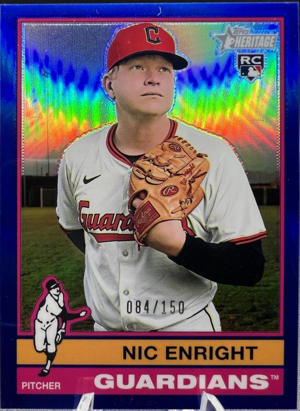 Nic Enright [Blue Chrome] #562