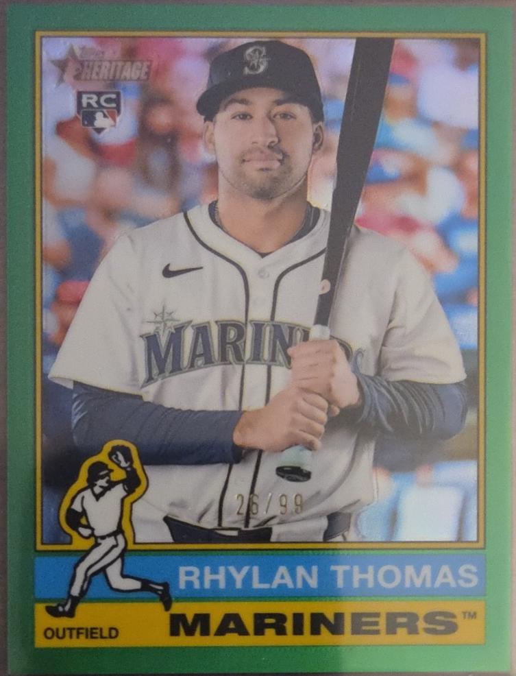 Rhylan Thomas [Green Chrome] #543