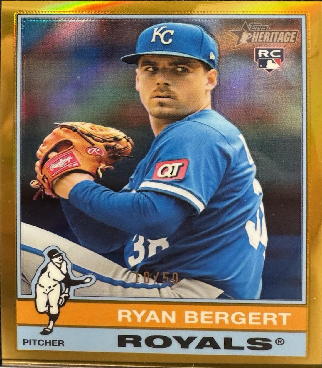 Ryan Bergert [Gold Chrome] #537
