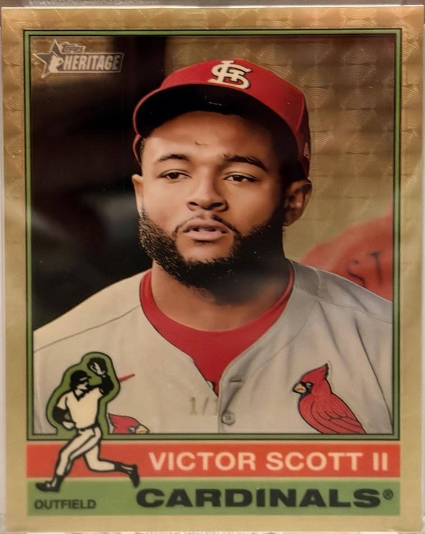 Victor Scott II [Superfractor Chrome] #612