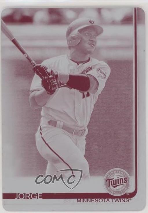 Jorge Polanco [Printing Plate] #69