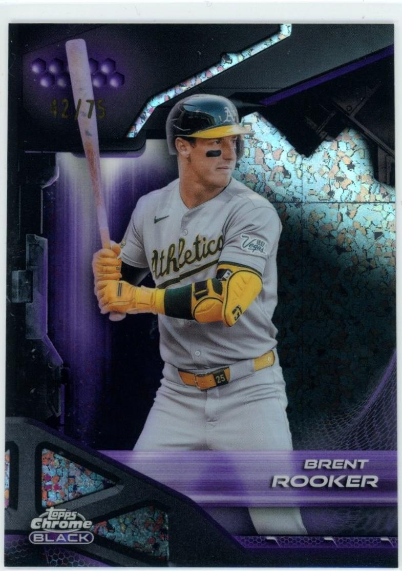 Brent Rooker [Purple Mini-Diamond Refractor] #152