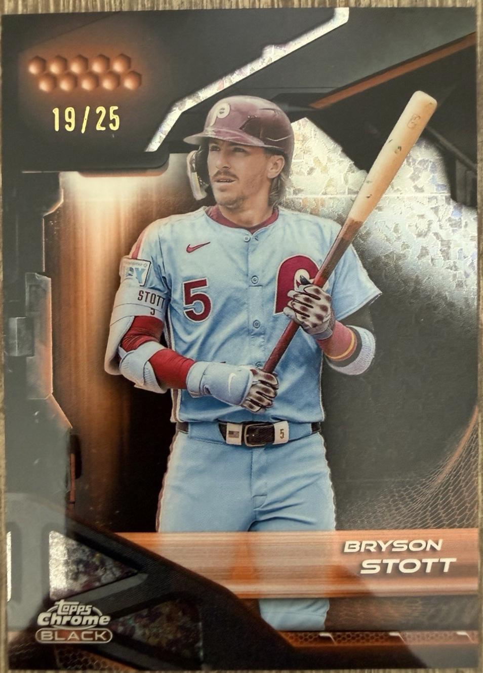 Bryson Stott [Orange Refractor] #115