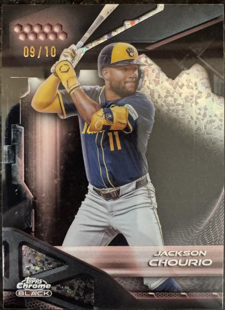 Jackson Chourio [Rose Gold Refractor] #91