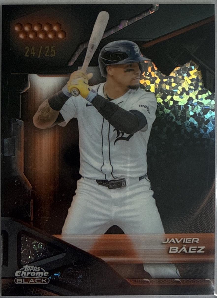 Javier Baez [Orange Mini-Diamond Refractor] #83