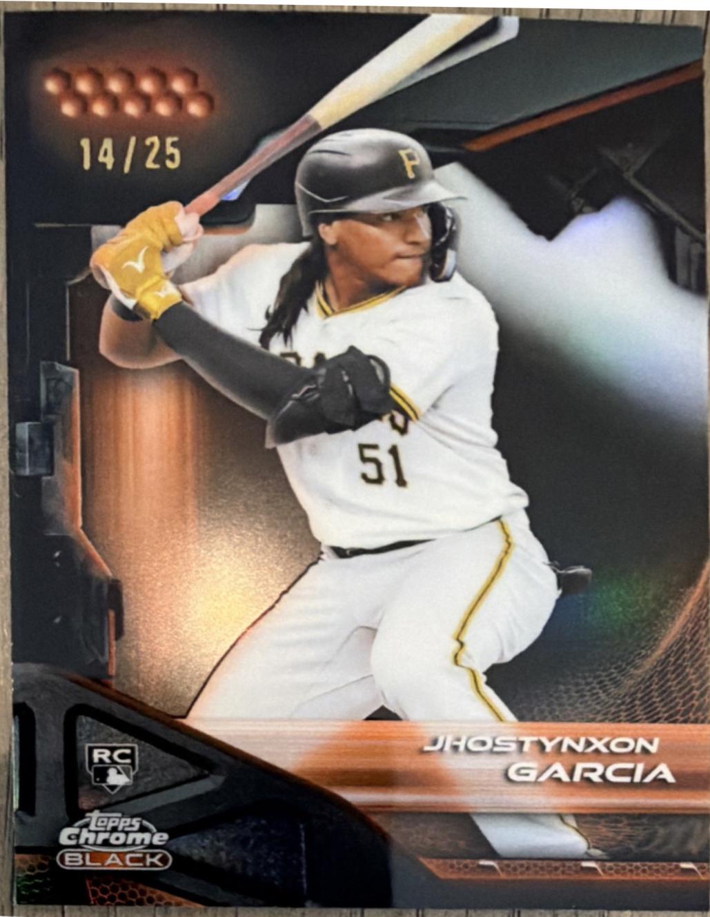 Jhostynxon Garcia [Orange Refractor] #23