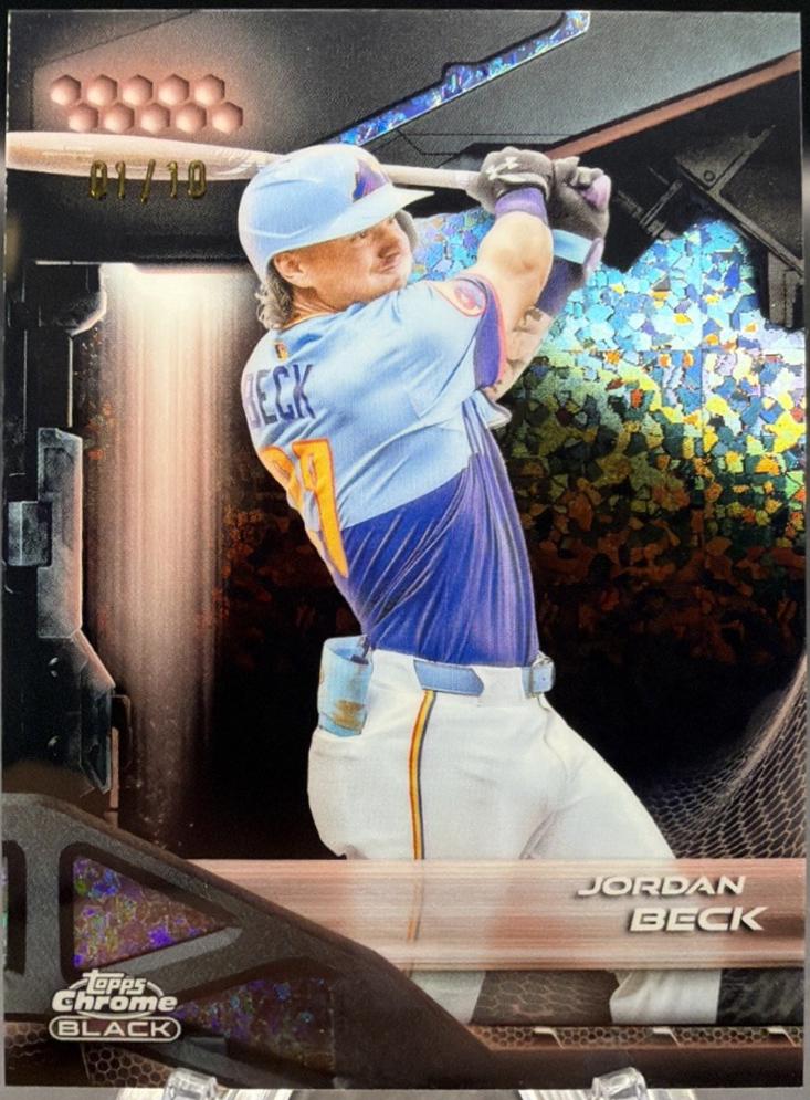 Jordan Beck [Rose Gold Mini-Diamond Refractor] #34