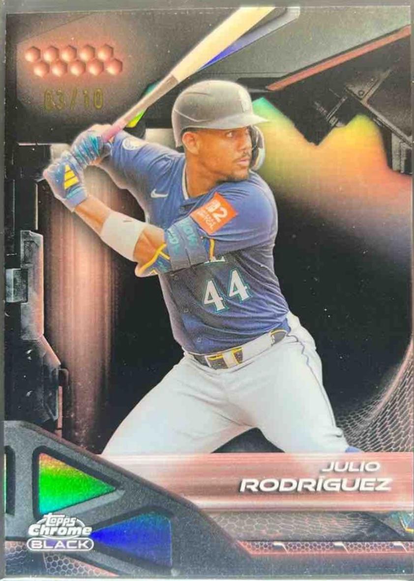 Julio Rodriguez [Rose Gold Refractor] #7