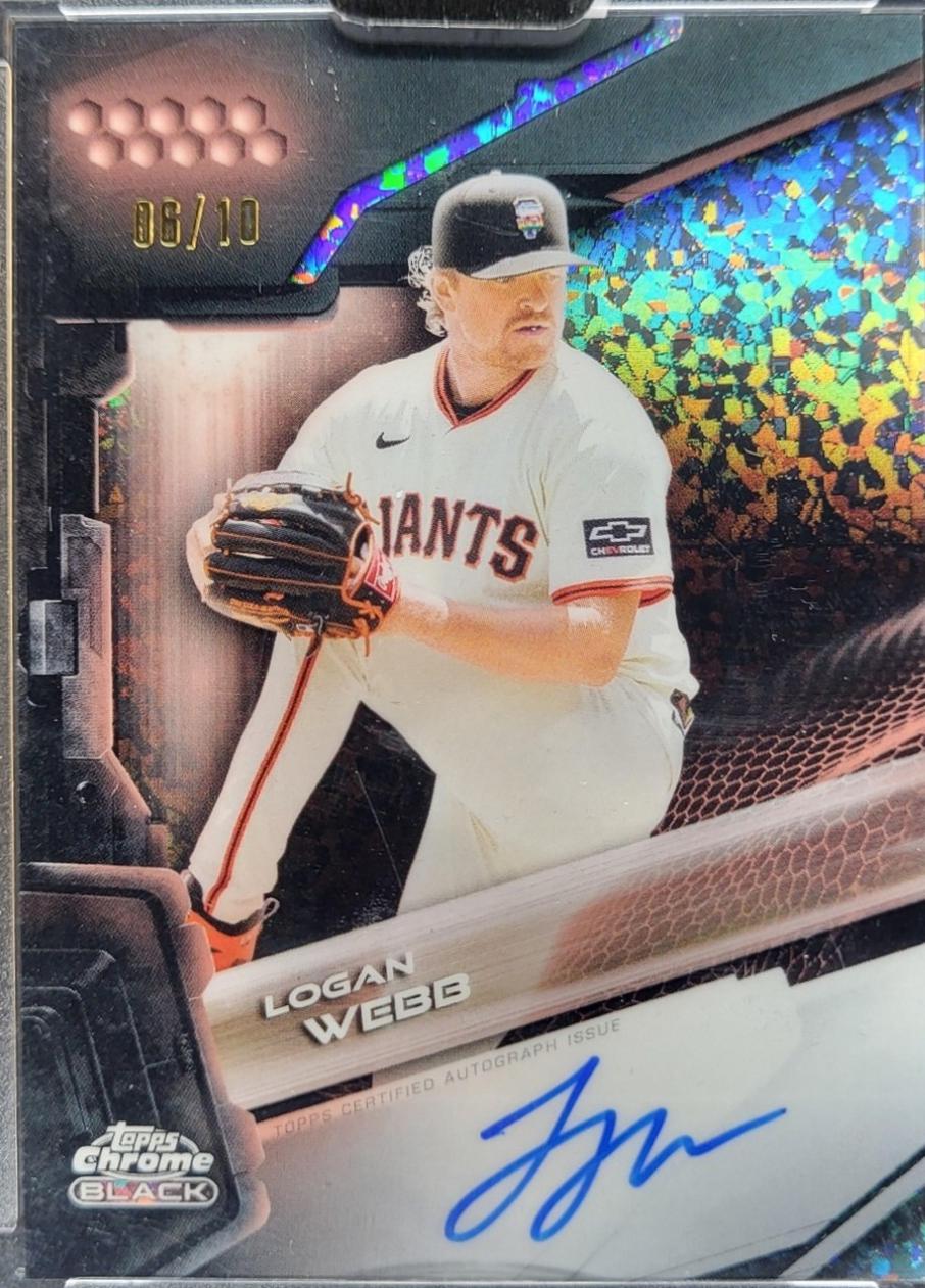 Logan Webb [Rose Gold Mini-Diamond Refractor] #166