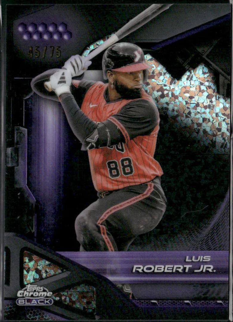 Luis Robert Jr. [Purple Mini-Diamond Refractor] #82