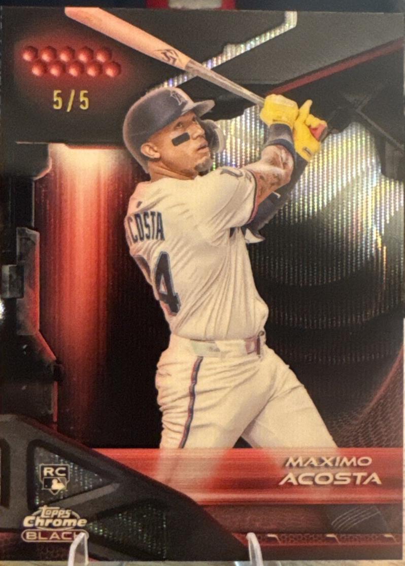Maximo Acosta [Red Refractor] #187