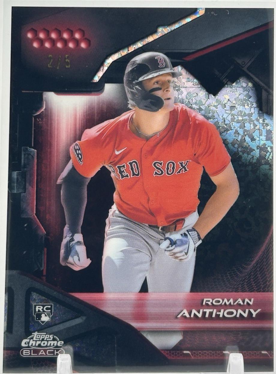 Roman Anthony [Red Mini-Diamond Refractor] #56