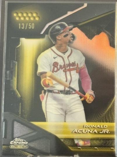 Ronald Acuna Jr. [Gold Refractor] #3