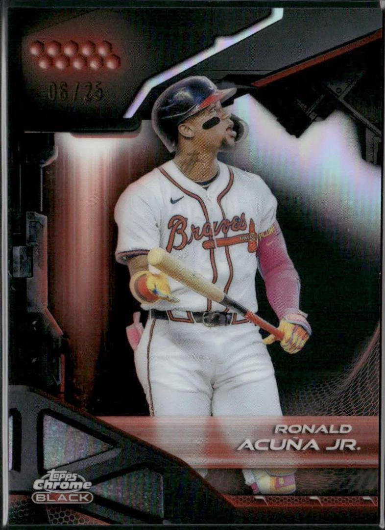 Ronald Acuna Jr. [Orange Refractor] #3