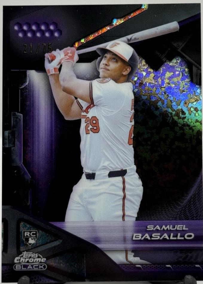 Samuel Basallo [Purple Mini-Diamond Refractor] #41