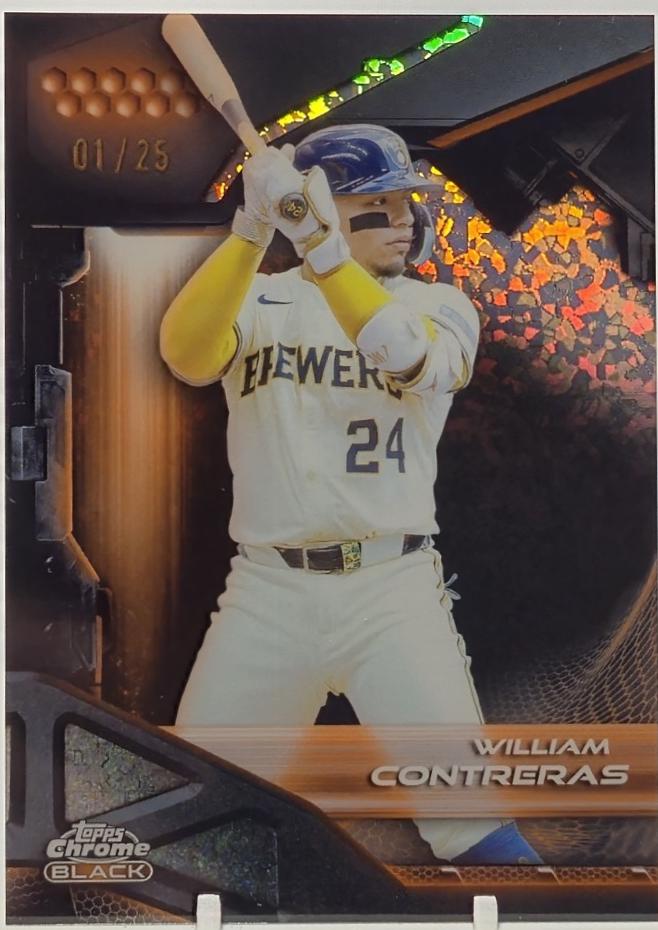 William Contreras [Orange Mini-Diamond Refractor] #181