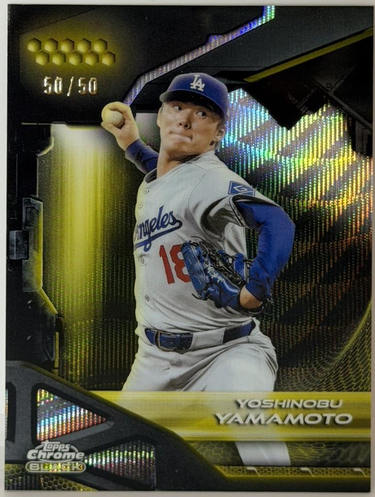 Yoshinobu Yamamoto [Gold Wave Refractor] #49