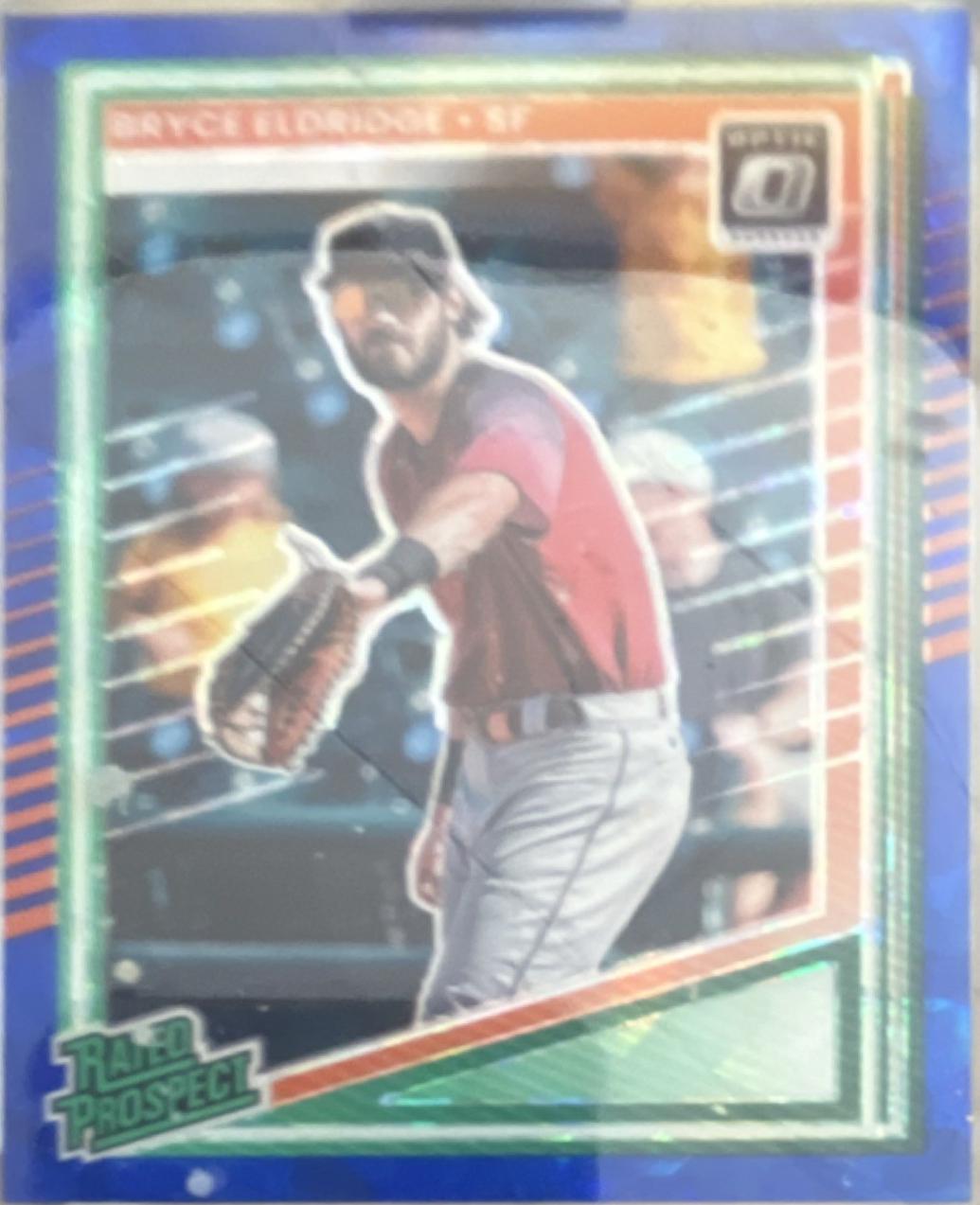 Bryce Eldridge [Blue Cracked Ice Optic] #185