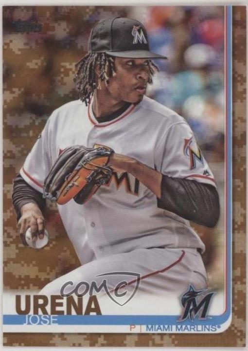 Jose Urena [Memorial Day Camo] #20