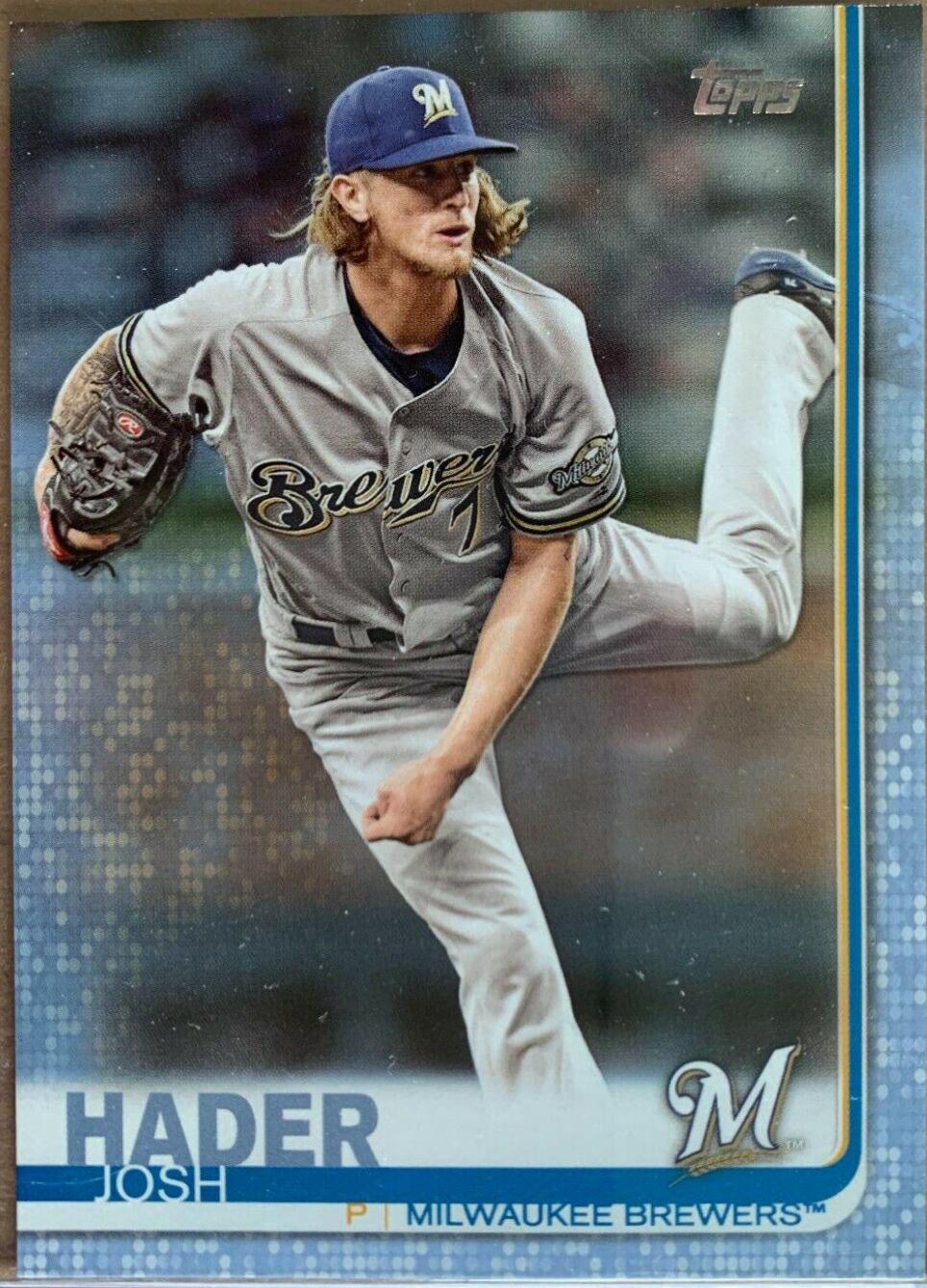 Josh Hader [Father's Day Blue] #30