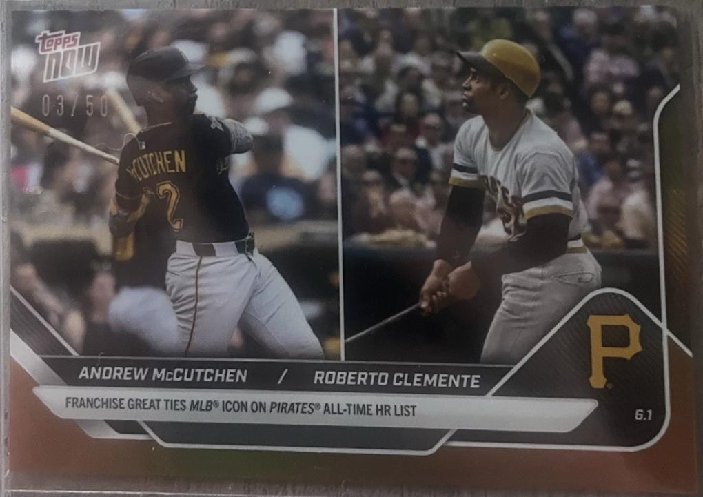 Andrew McCutchen / Roberto Clemente [Gold Foil] #247