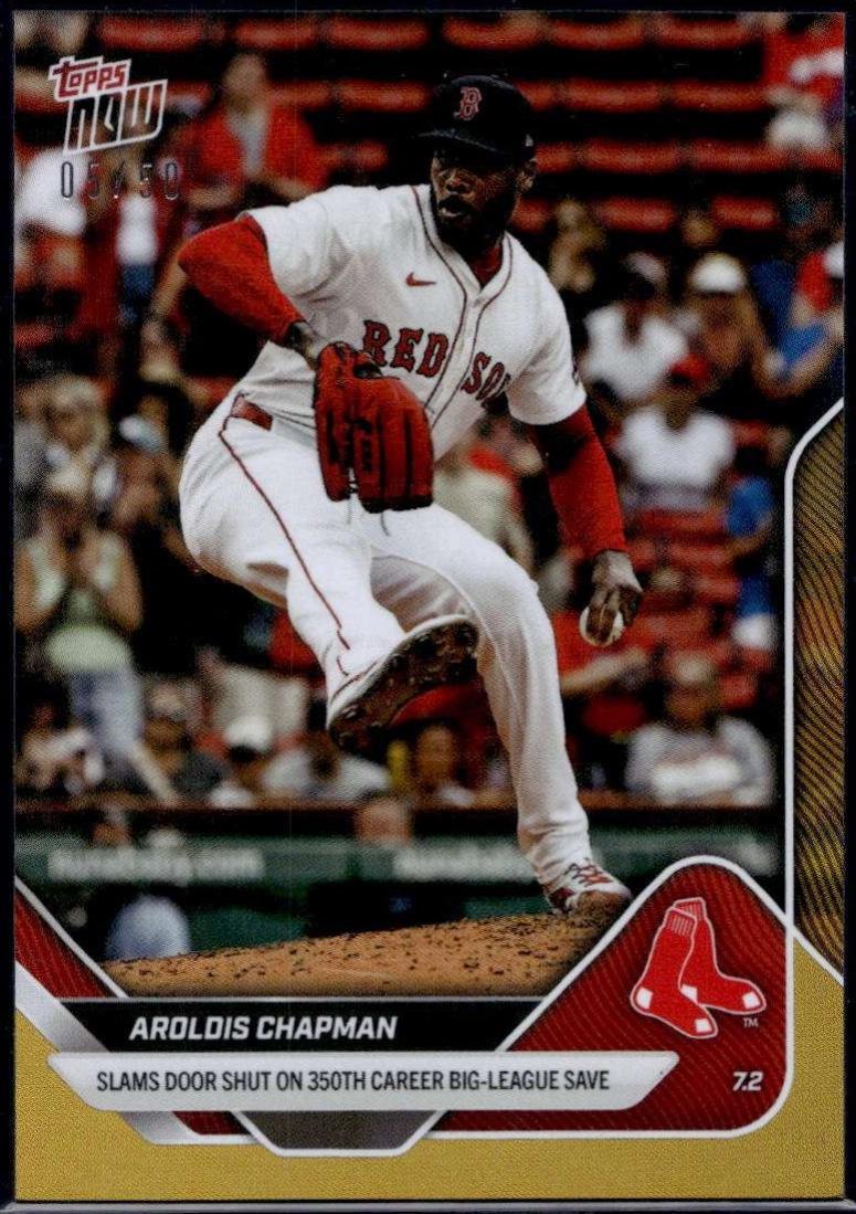 Aroldis Chapman [Gold Foil] #377