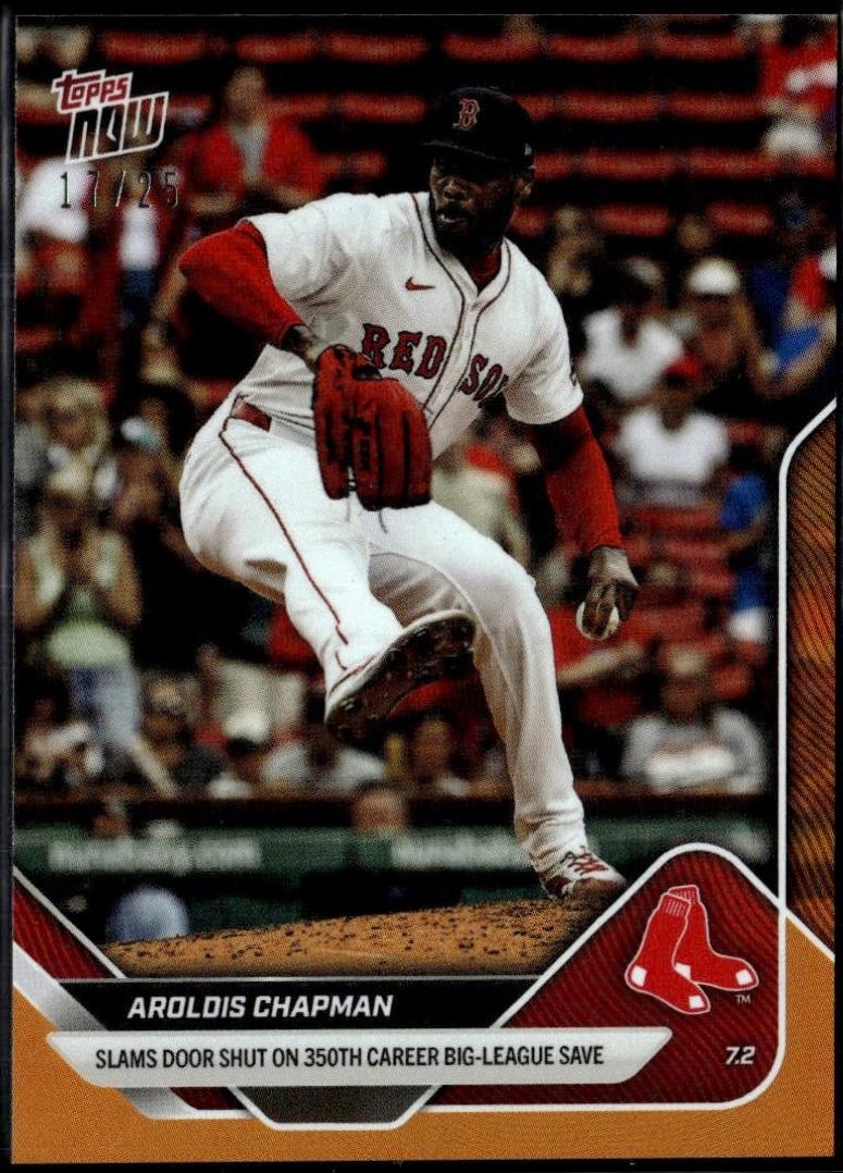Aroldis Chapman [Orange Foil] #377