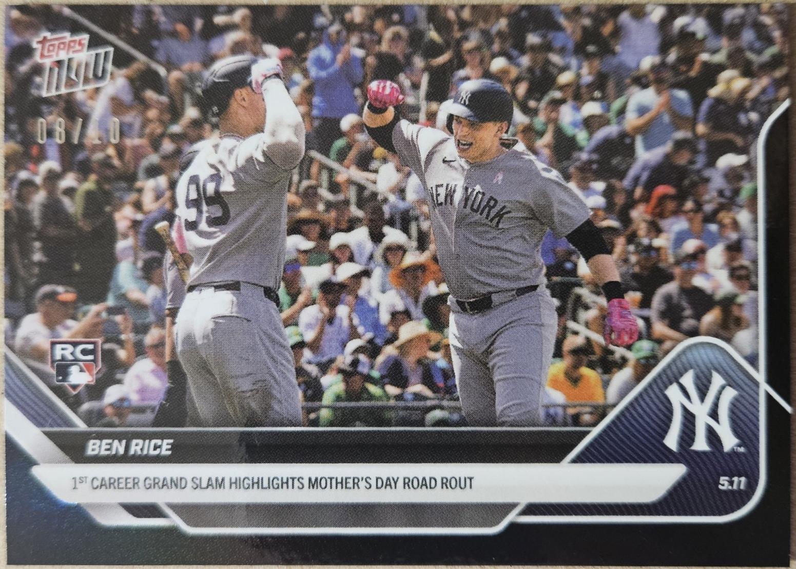 Ben Rice [Black Foil] #168