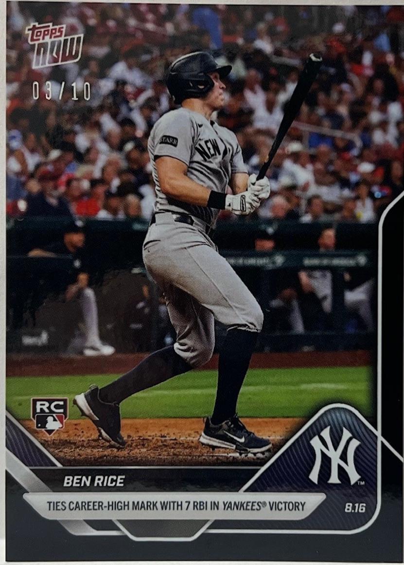 Ben Rice [Black Foil] #562