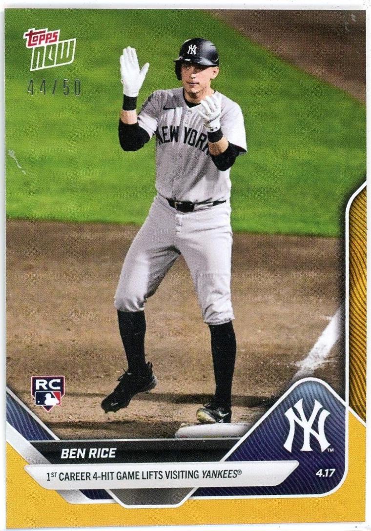 Ben Rice [Gold Foil] #77