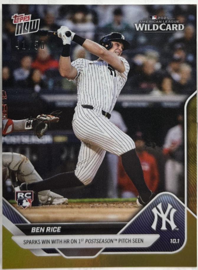 Ben Rice [Gold Foil] #808