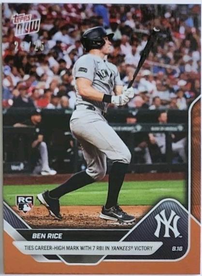 Ben Rice [Orange Foil] #562