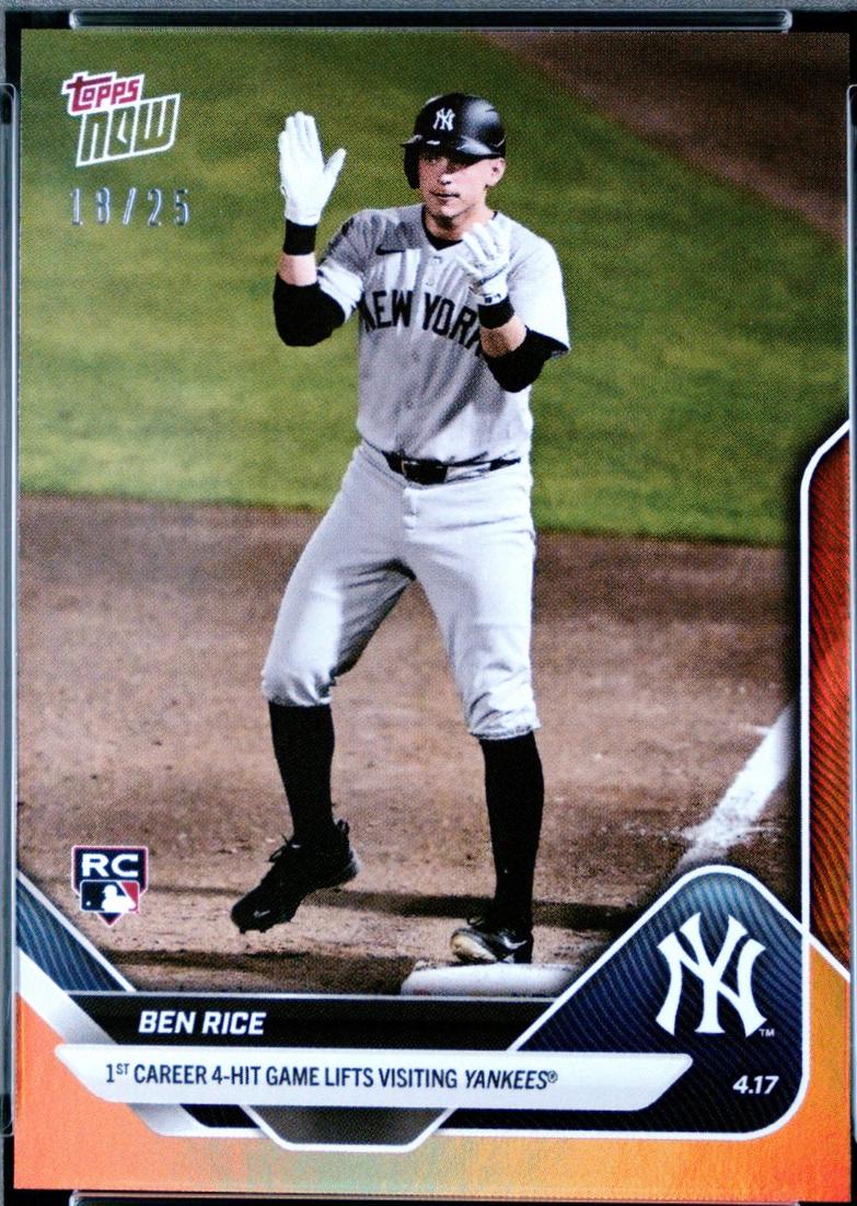 Ben Rice [Orange Foil] #77