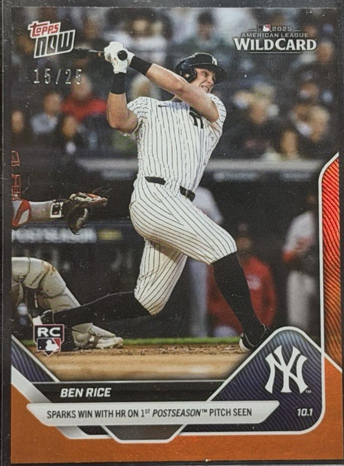 Ben Rice [Orange Foil] #808