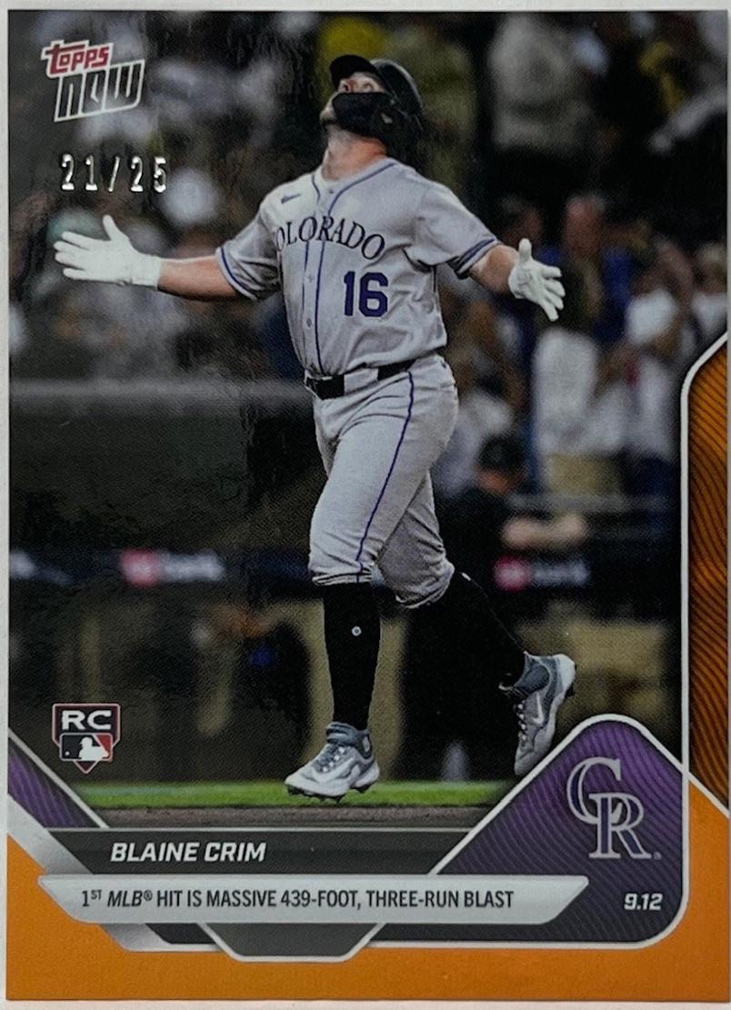 Blaine Crim [Orange Foil] #700