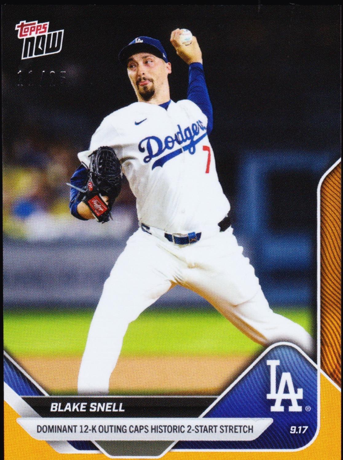 Blake Snell [Orange Foil] #726