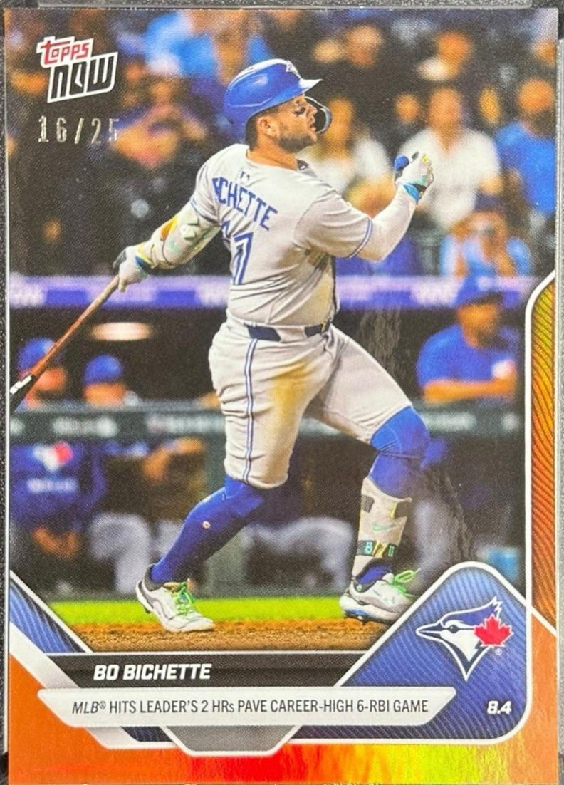 Bo Bichette [Orange Foil] #517