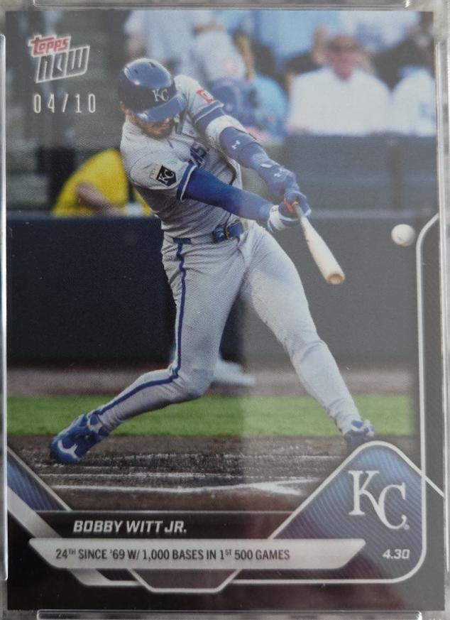 Bobby Witt Jr. [Black Foil] #123