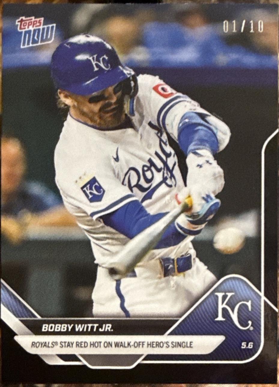 Bobby Witt Jr. [Black Foil] #150