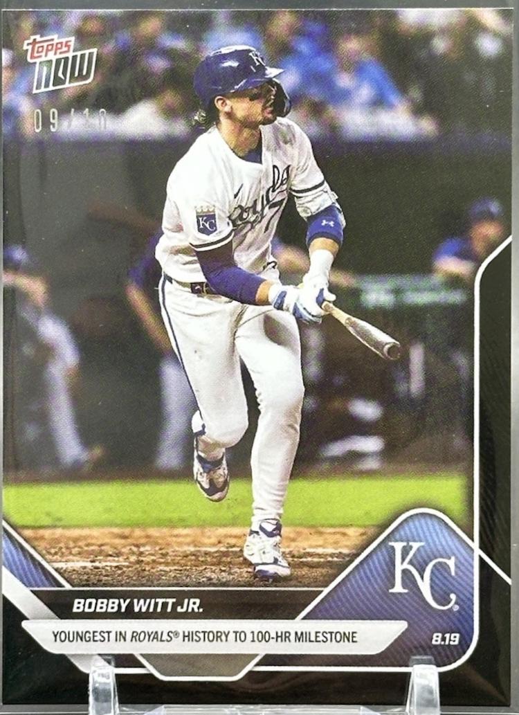 Bobby Witt Jr. [Black Foil] #578